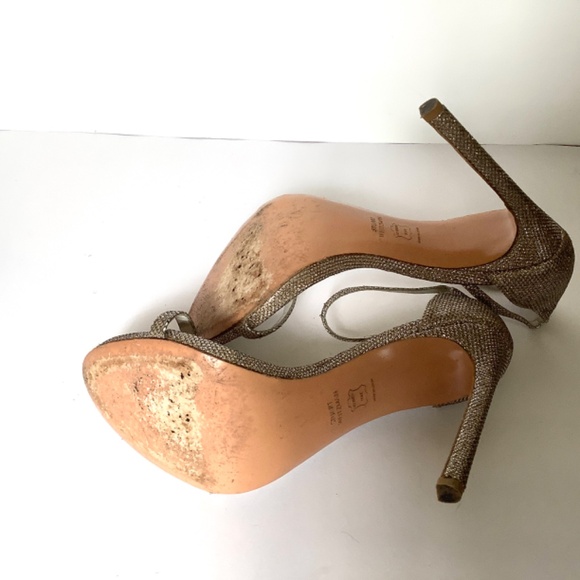 Stuart Weitzman NUDIST STRAP HEELS 9 - Picture 13 of 15